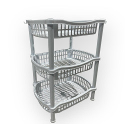 ΦΡΟΥΤΟΘΗΚΗ ΠΛΑΣΤΙΚΗ 3ΘΕΣΕΩΝ 41Χ30Χ54ΕΚ