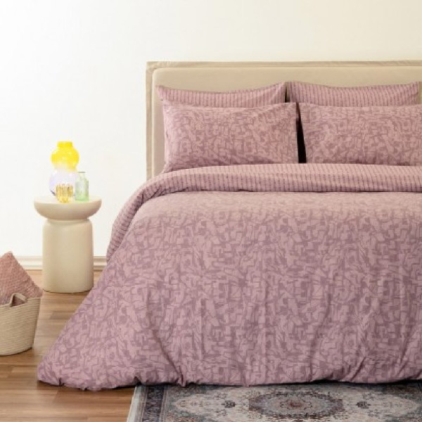 ΣΕΤ ΣΕΝΤΟΝΙΑ ΥΠΕΡΔΙΠΛΑ (235X270) STORM PLUM ULTRA LINE