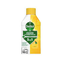 DETTOL Απολυμαντικό Καθαριστικό Πλυντηρίου Λεμόνι 250 ml 