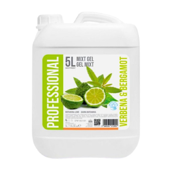 ΣΑΜΠΟΥΑΝ - ΑΦΡΟΛΟΥΤΡΟ BOTANIKA VERBENA & BERGAMOTA 5LT