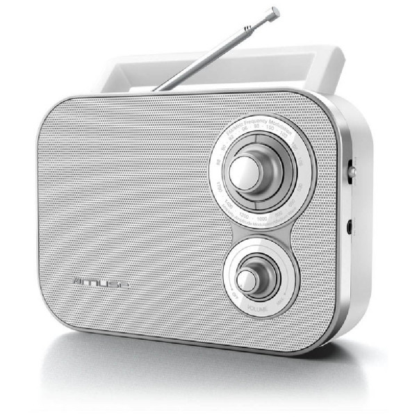ΡΑΔΙΟΦΩΝΟ MUSE M-051RW ΜΠΑΤΑΡΙΑΣ ΚΑΙ ΡΕΥΜΑΤΟΣ ΑΝΑΛΟΓΙΚΟ ΛΕΥΚΟ