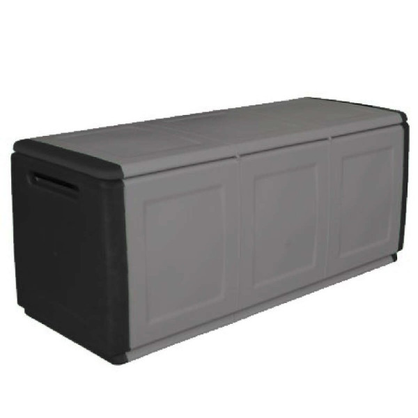 ΜΠΑΟΥΛΟ ΠΛΑΣΤΙΚΟ 330lt μαύρο/γκρι CUBE