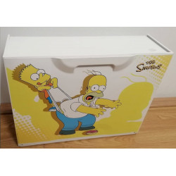 ΠΑΠΟΥΤΣΟΘΗΚΗ ΠΛΑΣΤΙΚΗ ΣΥΝΑΡΜ-ΝΗ SIMPSONS 51X41