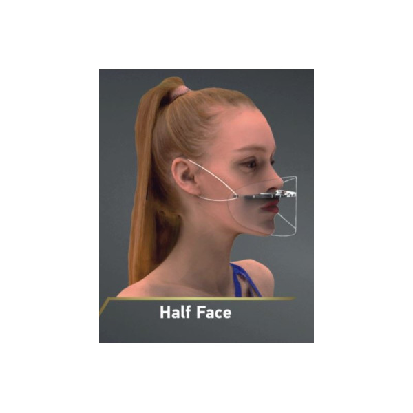 ΜΑΣΚΑ ΠΡΟΣΩΠΙΔΑ HALF-FACE