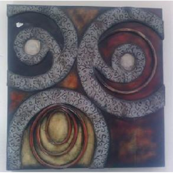 ΔΙΑΚΟΣΜΗΤΙΚΟ ΤΟΙΧΟΥ ΜΕΤΑΛΛΙΚΟ ΤΕΤΡΑΓΩΝΟ 58Χ8Χ5 ΕΚΠΤΩΣΗ 15%