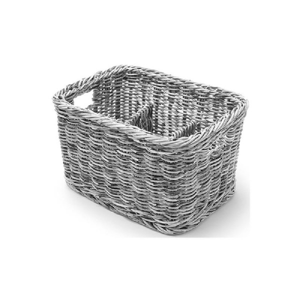 ΚΑΛΑΘΙ ΕΠΙΤΡΑΠΕΖΙΟ 4Θ PP ΡΑΤΤΑΝ ΓΚΡΙ 260x180x(H)150 426067