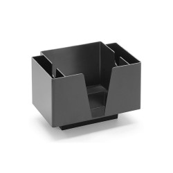 ΘΗΚΗ ΓΙΑ ΧΑΡΤΟΠΕΤΣΕΤΕΣ 3 ΤΜΗΜΑΤΩΝ ΜΑΥΡΗ