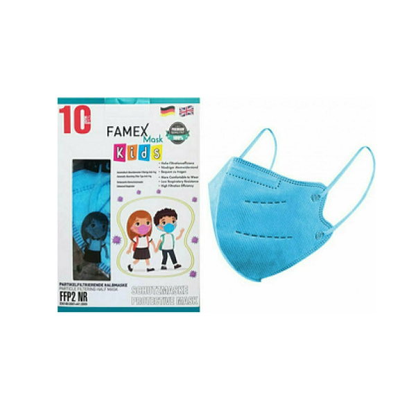 ΜΑΣΚΑ ΠΡΟΣΩΠΟΥ ΠΡΟΣΤΑΣΙΑΣ FFP2 ΠΑΙΔΙΚΗ ΔΙΑΦΟΡΑ ΧΡΩΜΑΤΑ