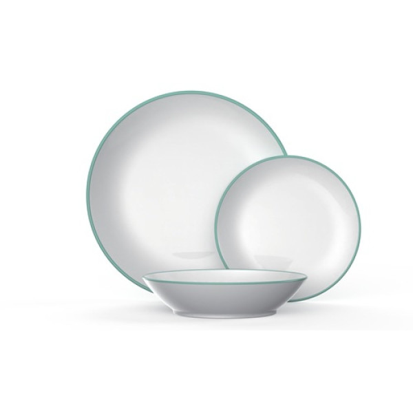 ΠΙΑΤΑ ΦΑΓΗΤΟΥ ΣΕΤ 18ΤΕΜ. ELEGANT GREEN