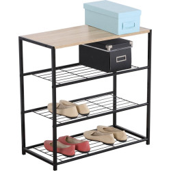 ΠΑΠΟΥΤΣΟΘΗΚΗ ΔΑΠΕΔΟΥ ΜΕΤΑΛΛΟ - ΞΥΛΟ