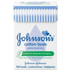 ΜΠΑΤΟΝΕΤΕΣ (PLASTIC FREE) - COTTON BUDS 100ΤΕΜ ΜΠΑΤΟΝΕΤΕΣ (PLASTIC FREE) - COTTON BUDS 100ΤΕΜ