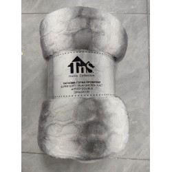 ΠΑΠΛΩΜΑ ΓΟΥΝΑ ΠΡΟΒΑΤΑΚΙ ΔΙΠΛΟ 200Χ220 ΓΚΡΙ QB/200/G