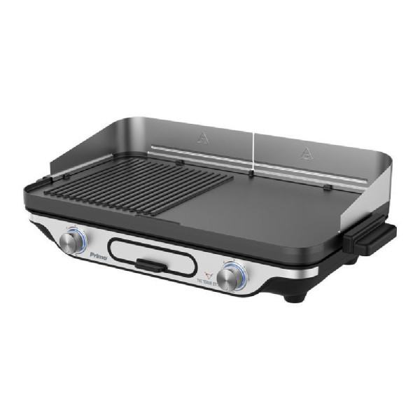 ΨΗΣΤΑΡΙΑ PRBQ-40498 PRIMO ΕΠΙΤΡΑΠΕΖΙΑ 2400W 52.2X30.4ΕΚ. ΜΑΥΡΟ-INOX