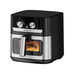 ΦΡΙΤΕΖΑ ΑΕΡΟΣ PRAF-40567 PRIMO ΜΗΧΑΝΙΚΗ 8L 1800W INOX/ΜΑΥΡΗ
