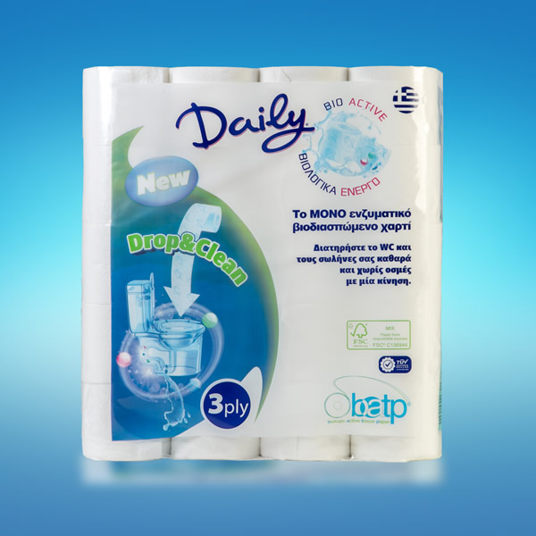 ΧΑΡΤΙ ΥΓΕΙΑΣ 40ΡΟΛΛΑ DAILY ΒΙΟΔ-ΕΝΟ PROF-NAL 100GR.ΠΡΟΣΦΟΡΑ 14+1ΔΩΡΟ