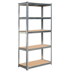 ΡΑΦΙΕΡΑ ΜΕΤΑΛΛΙΚΗ ΓΑΛΒΑΝΙΖΕ 80X40X180CM 5ΡΑΦΙΑ