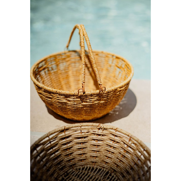 ΚΑΛΑΘΙ ME ΧΕΡΟΥΛΙ ΣΤΡΟΓΓΥΛΟ BOBI 25Φ