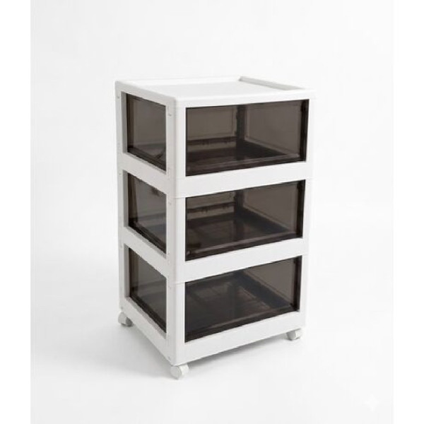 ΣΥΡΤΑΡΙΕΡΑ ΠΛΑΣΤΙΚΗ VESTA 3ΟΡΟΦΗ 46x42x80cm