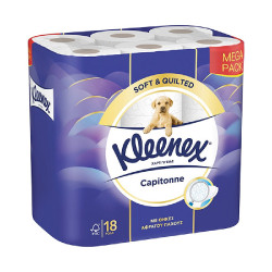 ΧΑΡΤΙ ΥΓΕΙΑΣ KLEENEX CAPITONNE 18τεμ.