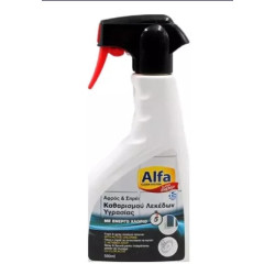 ΥΓΡΟ ΚΑΘΑΡΙΣΤΙΚΟ ALFA SPRAY & ΑΦΡΟΣ 500ML ΓΙΑ ΑΦΑΙΡΕΣΗ ΛΕΚΕΔΩΝ 