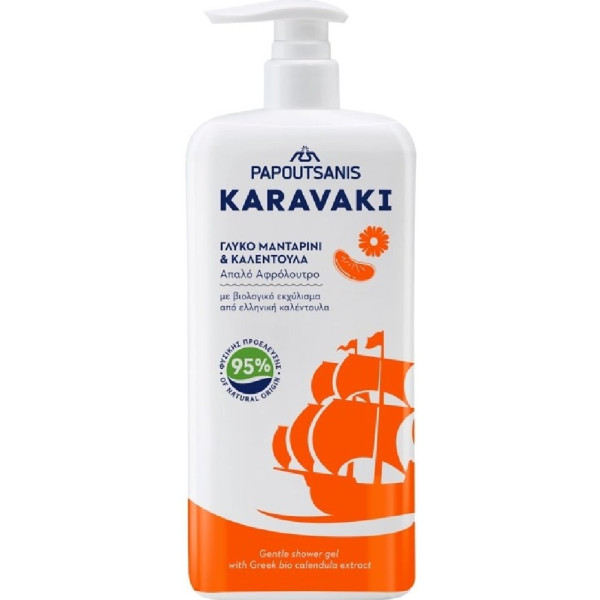 ΑΦΡΟΛΟΥΤΡΟ KARAVAKI 750ML ΓΛΥΚΟ ΜΑΝΤΑΡΙΝΙ & ΚΑΛΕΝΤΟΥΛΑ