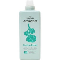 ΜΑΛΑΚΤΙΚΟ PAPOUTSANIS AROMATICS 1L 50ΜΕΖ COTTON FRESH