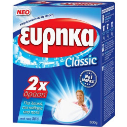 ΕΥΡΗΚΑ ΥΠΕΡΛΕΥΚΑΝΤΙΚΟ ΡΟΥΧΩΝ 500ΓΡ CLASSIC