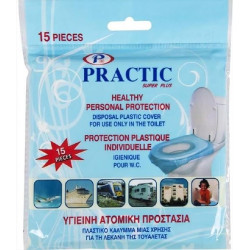 ΚΑΛΥΜΜΑ WC ΜΙΑΣ ΧΡΗΣΗΣ 15ΤΜΧ PRACTIC