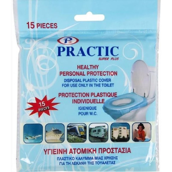 ΚΑΛΥΜΜΑ WC ΜΙΑΣ ΧΡΗΣΗΣ 15ΤΜΧ PRACTIC