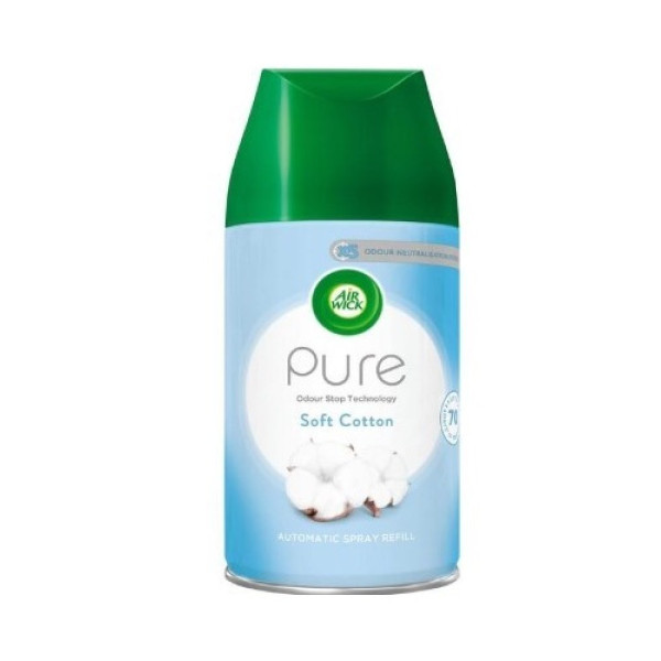 ΑΠΟΣΜΗΤΙΚΟ AIRWICK FRESHMATIC 250ML PURE SOFT COTTON
