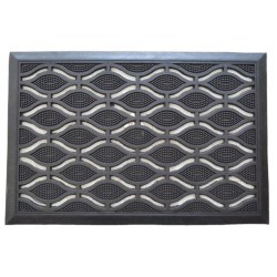 ΠΟΔΟΜΑΚΤΡΟ ΕΙΣΟΔΟΥ 60X40 ΚΑΟΥΤΣΟΥΚ ΜΑΥΡΟ