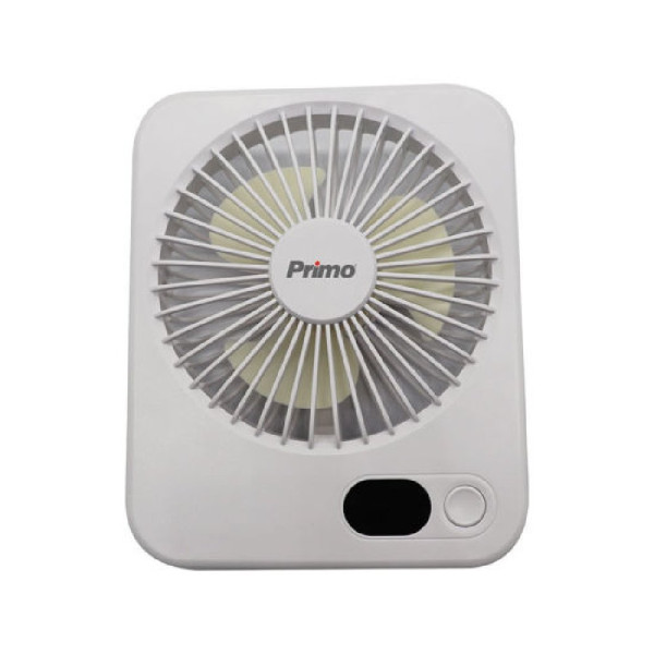 ΑΝΕΜ ΜΙΝΙ 5' 12.5cm PRMF-80692 PRIMO ΛΕΥΚΟΣ ΜΕ USB ΕΠΑΝΑΦ.