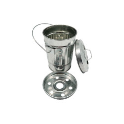 ΤΑΣΑΚΙ ΑΝΤΙΑΝ. ΜΕΤΑΛ. ΑΣΗΜΙ ΚΟΥΒΑΔΑΚΙ (9,5x9.5x13,5)