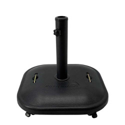 ΒΑΣΗ ΟΜΠΡΕΛΑΣ 25KG ΤΕΤΡΑΓΩΝΗ ΜΕ ΡΟΔΕΣ ΜΑΥΡΗ