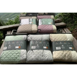 ΚΟΥΒΕΡΛΙ ULTRASONIC LORETA 220X240 GREY-L.GREY 100% MICROFIBER ΚΟΥΒΕΡΛΙ ULTRASONIC LORETA 220X240 GREY-L.GREY 100% MICROFIBER