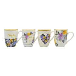 ΚΟΥΠΑ BONE CHINA ΒΑΡΕΛΑΚΙ 4ΣΧ. (340ml)