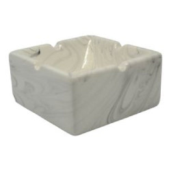 ΤΑΣΑΚΙ ΑΣΠΡΟ ΜΑΡΜΑΡΟ ΚΕΡΑΜΙΚΟ (10,3X10.3X5)