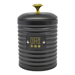 ΒΑΖΑΚΙ ΚΑΦΕ ΜΕΤΑΛΙΚΟ ΜΑΥΡΟ + ΧΡΥΣΟ (10.4x10.4x16.5)