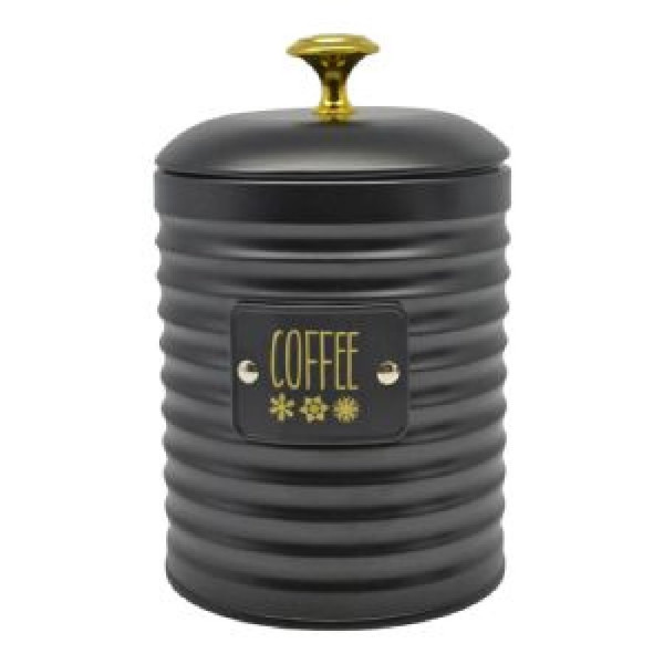 ΒΑΖΑΚΙ ΚΑΦΕ ΜΕΤΑΛΙΚΟ ΜΑΥΡΟ + ΧΡΥΣΟ (10.4x10.4x16.5)