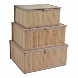 ΚΟΥΤΙΑ ΑΠΟΘΗΚΕΥΣΗΣ ΣΕΤ 3 ΜΠΑΜΠΟΥ (32x25x15 το ΜΕΓ)