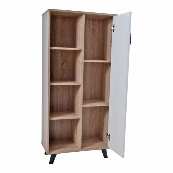 ΝΤΟΥΛΑΠΙ ΞΥΛΙΝΟ ΜΕ ΠΟΡΤΑΚΙ ΚΑΙ ΠΟΔΙΑ 2 ΧΡ.(60X30X130) (ΕΚΠΤ.-25€ ΚΟΥΤΙ)