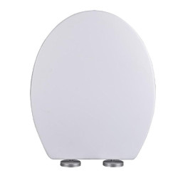 ΚΑΠΑΚΙ ΤΟΥΑΛΕΤΑΣ ΡΡ SOFT CLOSE ΑΣΠΡΟ-INOX 36,8x43εκ.