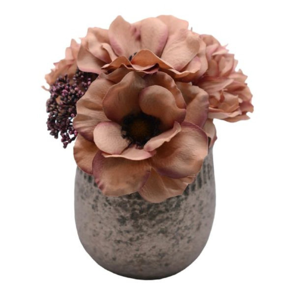 ΓΛΑΣΤΡΑΚΙ ΜΕ ΔΙΑΚΟΣΜΗΤΙΚΟ ΦΥΤΟ (15,3x15,3x19)