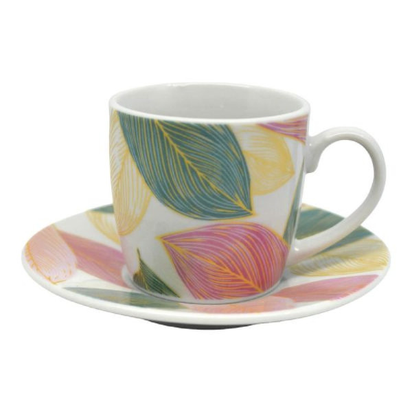 ΣΕΤ 6 ΦΛ. ΚΑΦΕ + ΠΙΑΤΑΚΙΑ  (110cc)