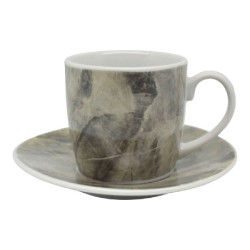 ΣΕΤ 6 ΦΛ. ΚΑΦΕ + ΠΙΑΤΑΚΙΑ (110cc)