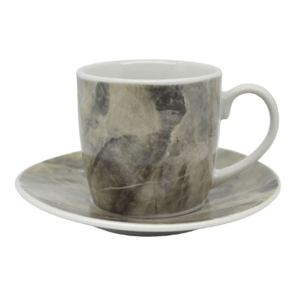 ΣΕΤ 6 ΦΛ. ΚΑΦΕ + ΠΙΑΤΑΚΙΑ (110cc)