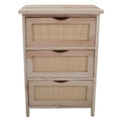 ΣΥΡΤΑΡΙΕΡΑ ΞΥΛΙΝΗ ΜΕ 3 ΣΥΡΤΑΡΙΑ 40x29x58ΥΨ.