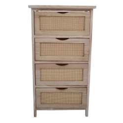 ΣΥΡΤΑΡΙΕΡΑ ΞΥΛΙΝΗ ΜΕ 4 ΣΥΡΤΑΡΙΑ 40x29x73ΥΨ.