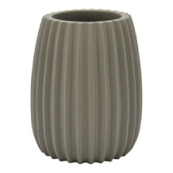 ΠΟΤΗΡΑΚΙ ΠΟΛΥ-ΙΚΟ ΜΠΑΝΙΟΥ ΓΚΡΙ (6,6X6,6X9,5)