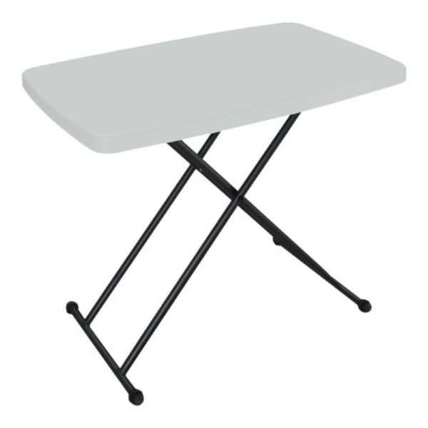 ΤΡΑΠΕΖΙ ΠΛΑΣΤΙΚΟ-ΣΙΔΕΡΟ ΑΝΑΔ-ΝΟ ΑΣΠΡΟ ΧΡΩΜΑ (76X49X74)